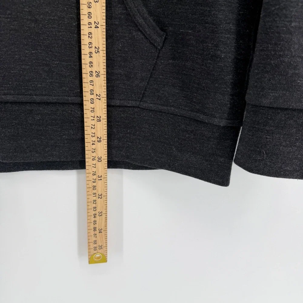 Polo Ralph Lauren Hoodie Mens XXL Charcoal Gray Full Zip Heathered Pony Logo